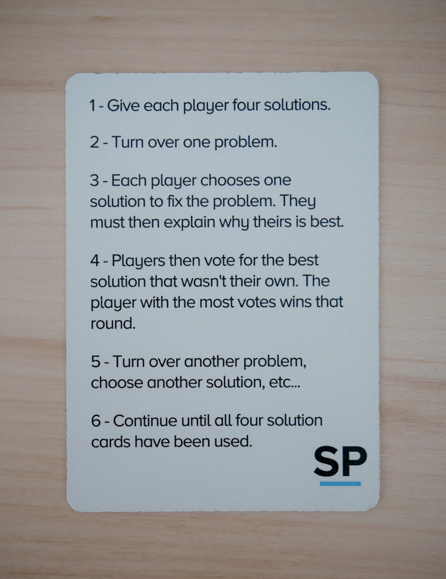 Policy Odyssey: The OG SP card game